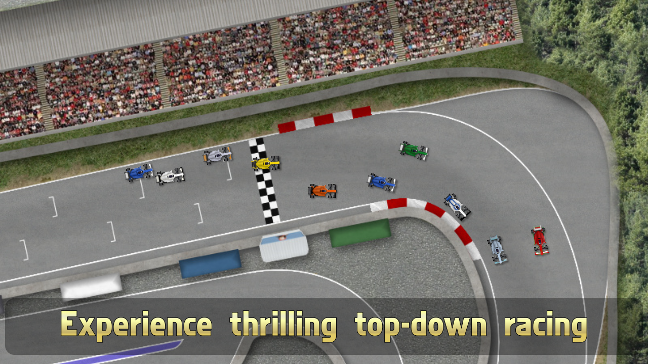 Android application Formula Racing 2D screenshort
