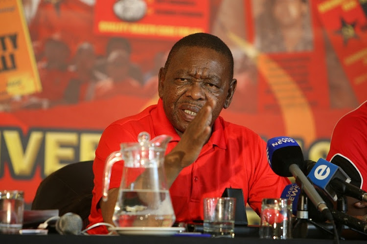 SACP secretary general and Transport Minister Blade Nzimande.