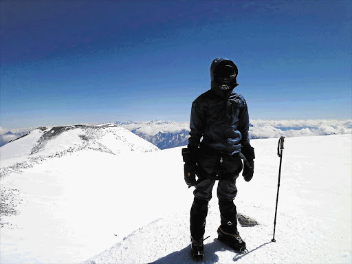 MAN OF ACTION: Monde Sitole has gone from Khayelitsha to the world's highest peaks