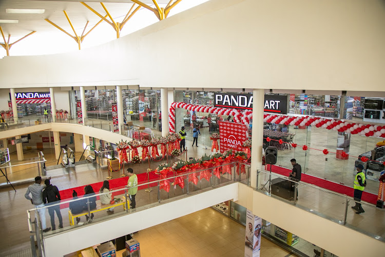 The newly opened Panda Mart Store at Garden City.