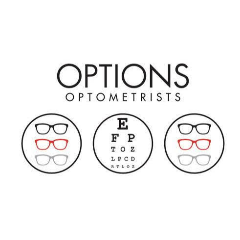 Options Optometrists Joondalup Shopping Centre logo