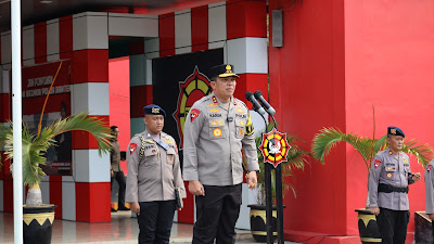 Menghadapi Situasi Kontijensi Bencana Alam, Kapolda Banten Pimpin Apel Pengecekan Personel dan Peralatan SAR