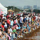 BRASILIA-BRA-June 2, 2013-The Race for the UIM F1 H2O Grand Prix of Brazil in Paranoà Lake. The 1th leg of the UIM F1 H2O World Championships 2013. Picture by Vittorio Ubertone/Idea Marketing