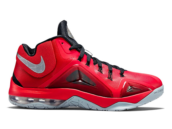 Nike Ambassador 7  Red and Metallic Silver  New Look