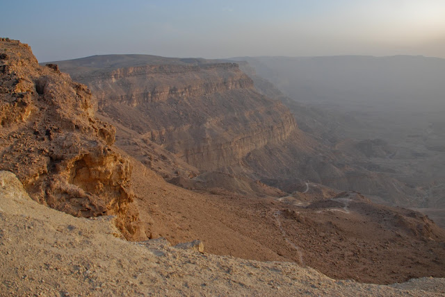 The small crater, Israel, negev