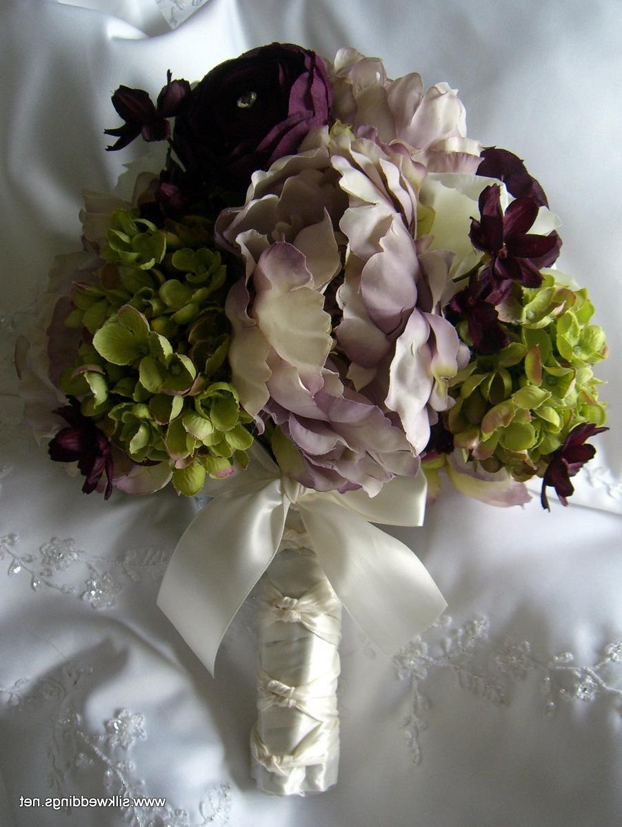 and Green Wedding Bouquet