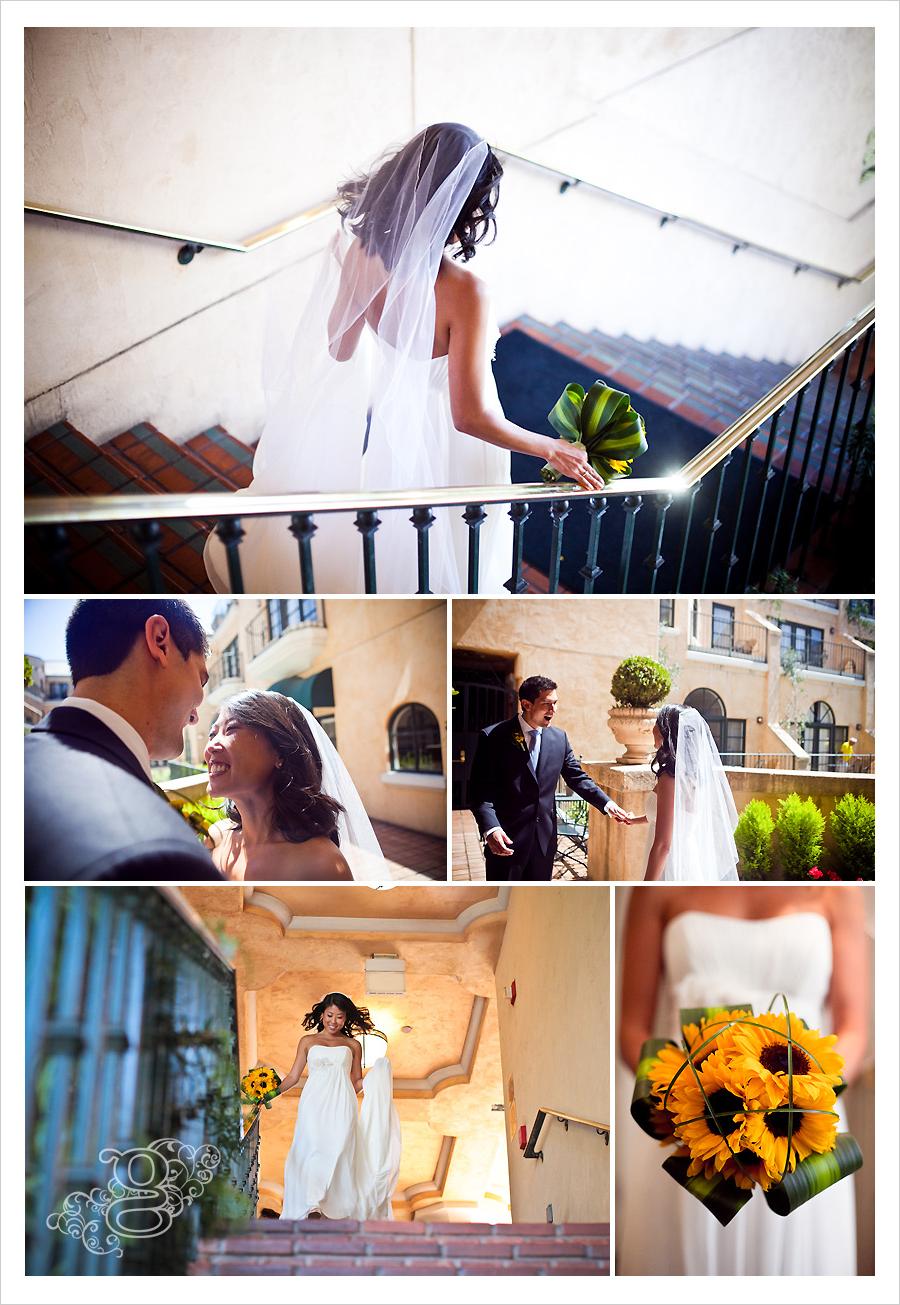 This elegant bridal bouquet is