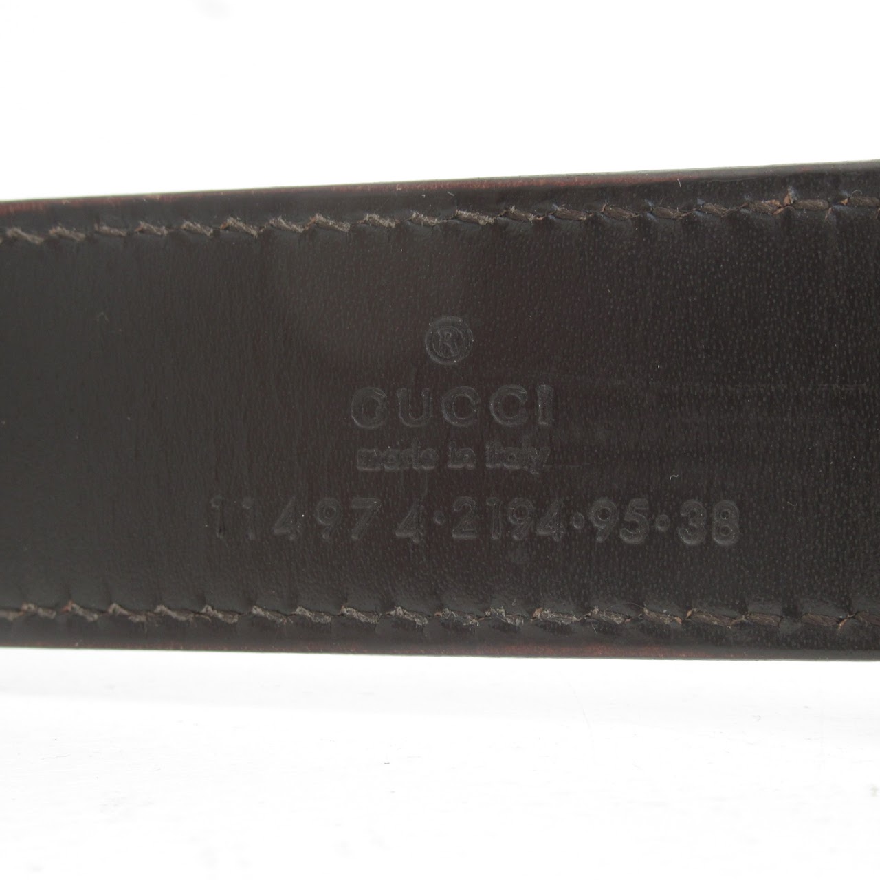 Gucci Reversible Leather Belt