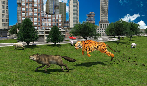 Angry Lion City Attack  Animal Hunting Simulator