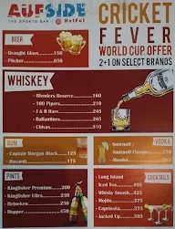 Aufside Sports Bar menu 3