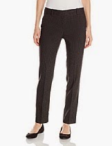 <br />Anne Klein Women's Petite Pindot Pant