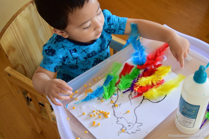 Farm Animal Rooster Craft Learning Activity