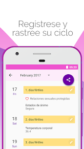 Calendario Menstrual / Ovulación y fertilidad