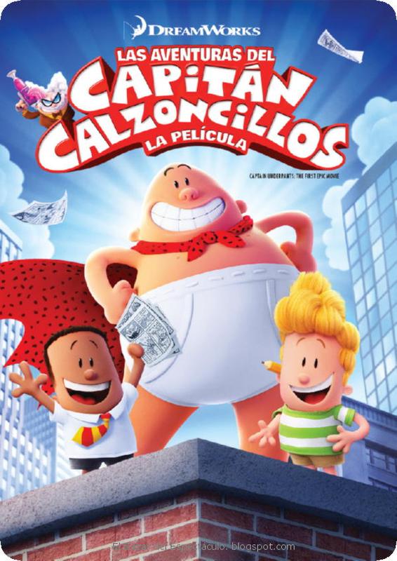 Dvd Las aventuras del Capitan Calzoncillos, extras