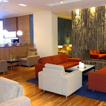 business lounge at Keflavik Airport in Reykjavik, Iceland 