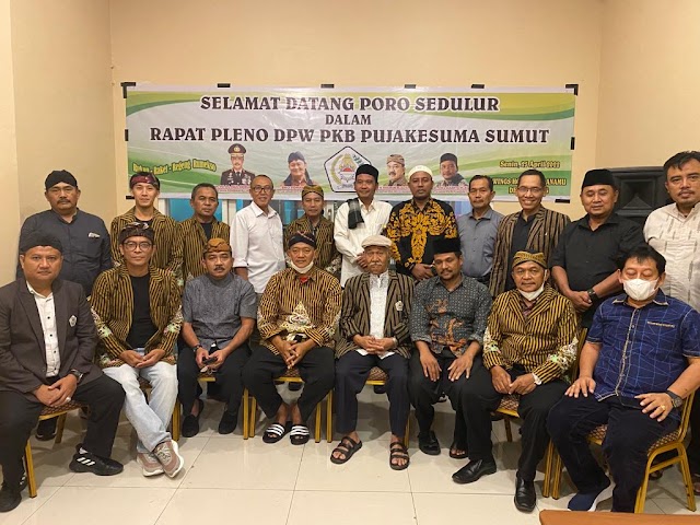 Sah ! Hasil Rapat Pleno, H.khairum Rijal ST.MAP Pimpin Pujakesuma Sumut Periode 2016-2023