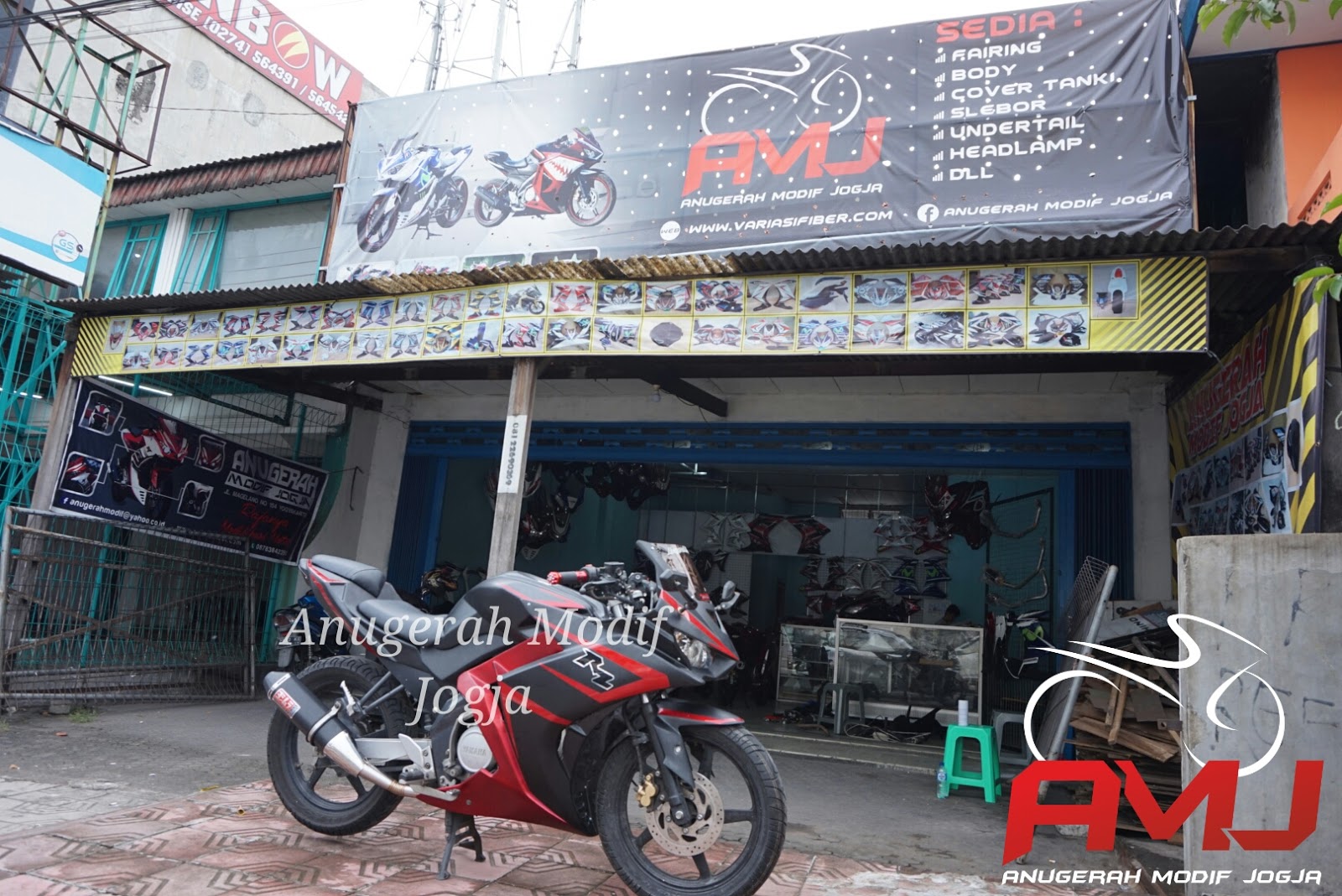 Alamat Anugerah Modif Jogja Yang Baru Modif NVL Ala R25