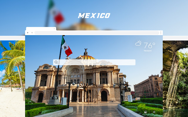 Mexico HD Wallpaper Theme New Tab