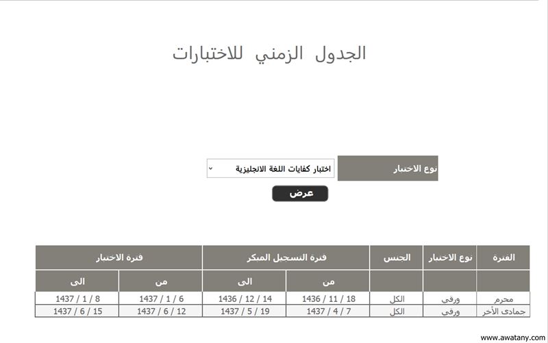 اختبارات قياس المحوسبة 1440 برابط مباشر - أخبار السعودية