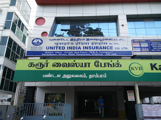 UNITED INDIA INSURANCE COMPANY LIMITED, 21/39, G.S.T ROAD, IRUMBULIYUR, Tambaram West, Tambaram, Chennai, Tamil Nadu 600045, India, Travel_Insurance_Agency, state TN