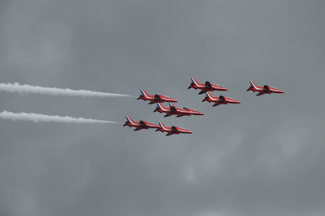 Red Arrows at Leuchars