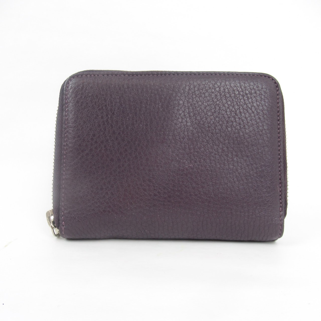 Tiffany & Co. Purple Leather Passport Wallet