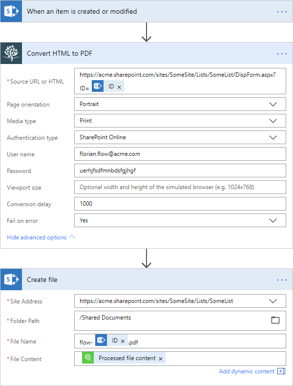HTML Conversion - Flow HTML Conversion - Flow