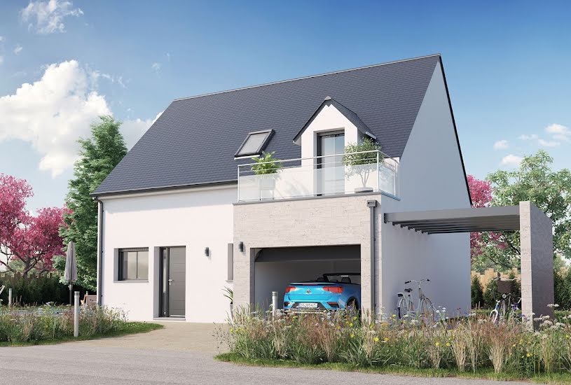  Vente Terrain + Maison - Terrain : 420m² - Maison : 95m² à Soulaire-et-Bourg (49460) 