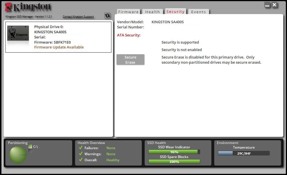 Kingston SSD Manager