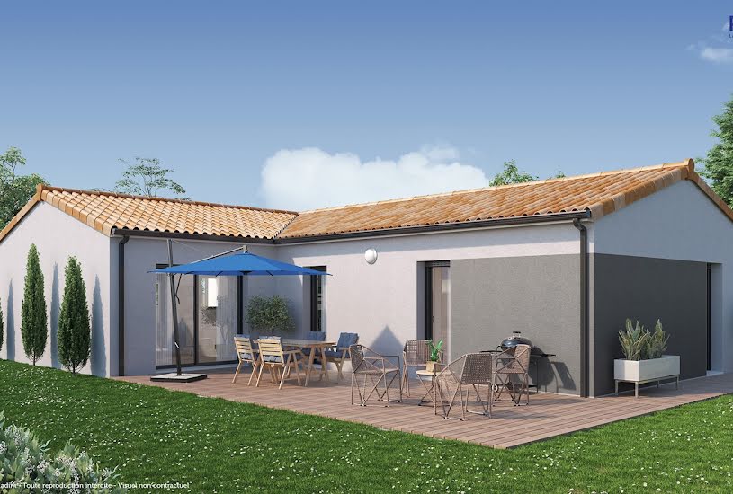  Vente Terrain + Maison - Terrain : 358m² - Maison : 91m² à Belin-Béliet (33830) 