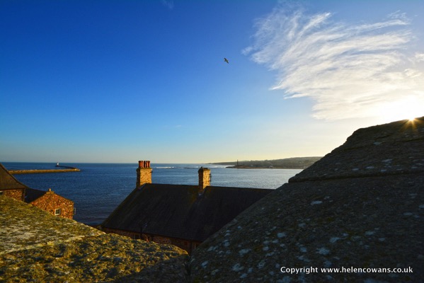 Berwick Walls Walk View to Spital