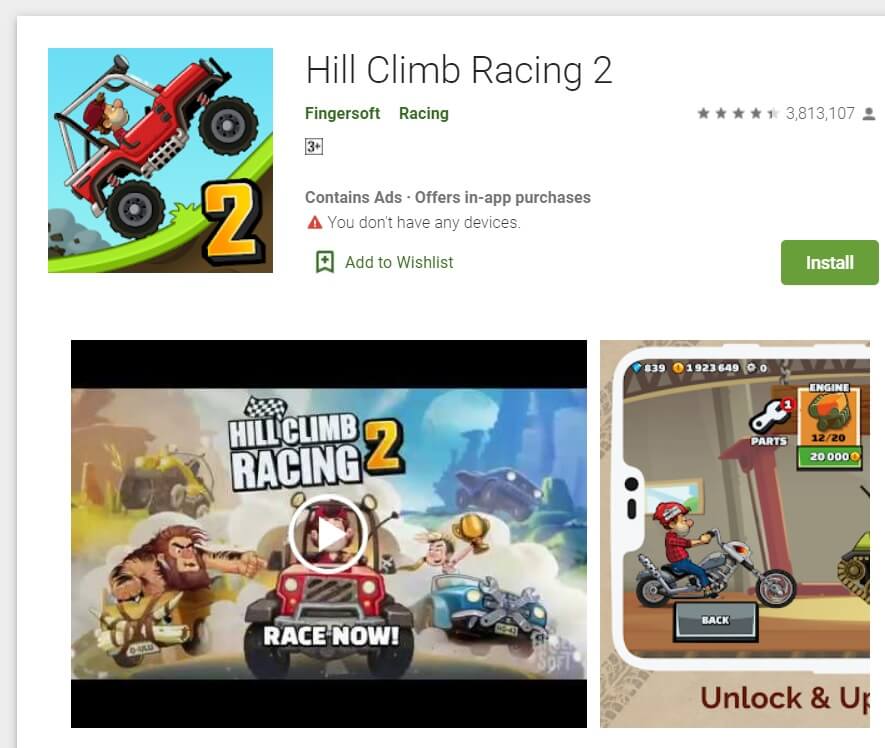 HILL CLIMB RACING 2 |  Android用の最高のオフラインゲーム