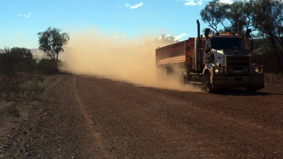 Road Train Dust