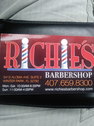 Barber Shop «Richies Barbershop 1 LLC», reviews and photos, 3412 Aloma Ave, Winter Park, FL 32792, USA