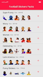 Football Stickers For Whatsapp Screenshot