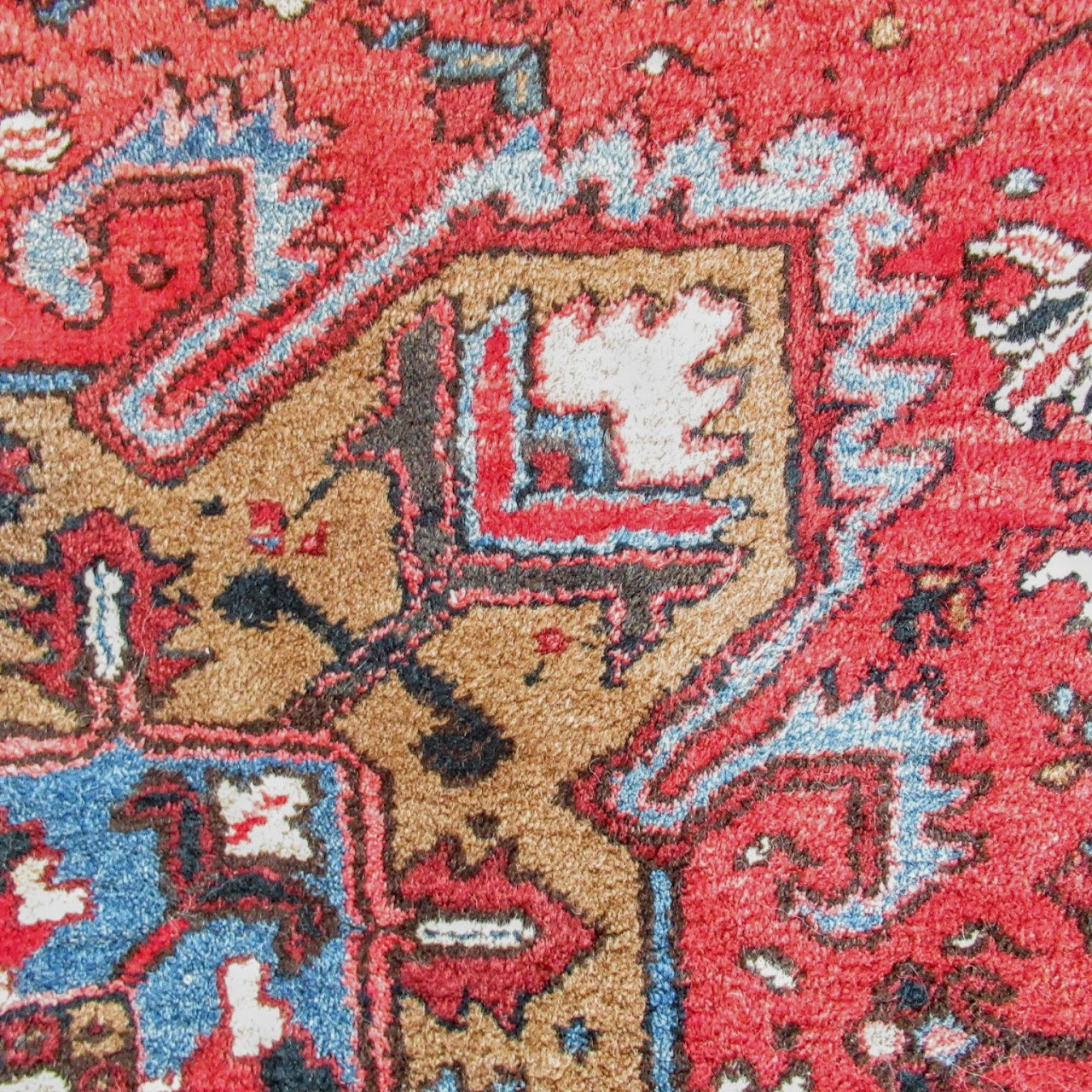 Wool Diamond Medallion Carpet