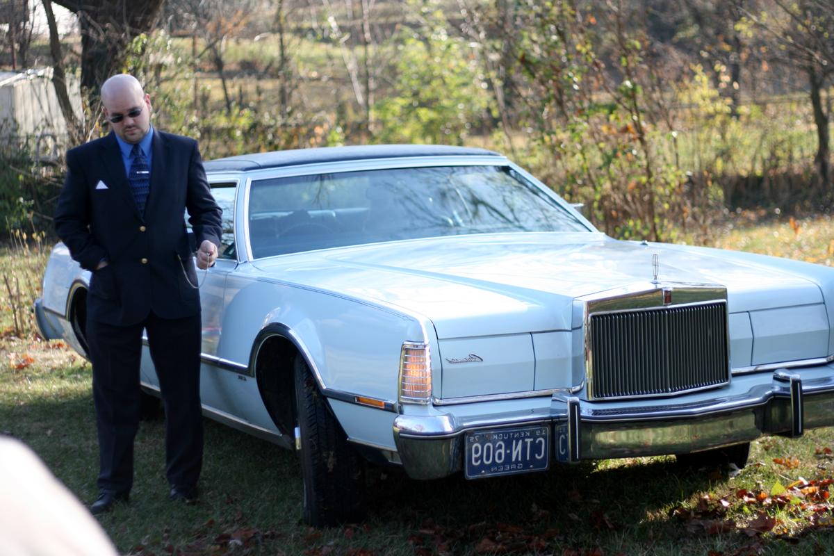 My 1975 Lincoln Continental Mark IV, which I began restoring this summer