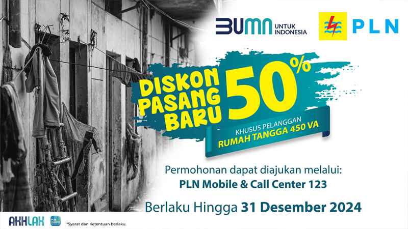 Promo Pasang Baru Listrik dari PLN