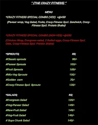 The Crazy Fitness menu 5