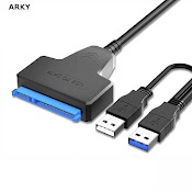 Cáp Chuyển Đổi Arky Sata Sang Usb 3.0 / 2.0, Hỗ Trợ Ổ Cứng Ssd Hdd 2.5 Inch