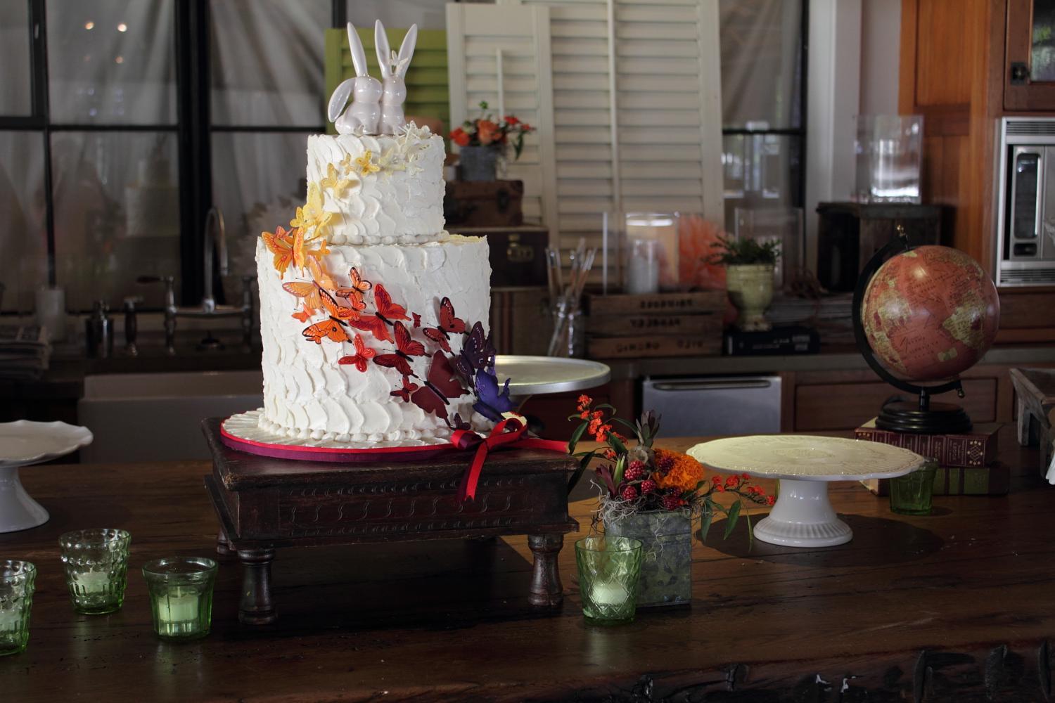 Butterfly Wedding Cake