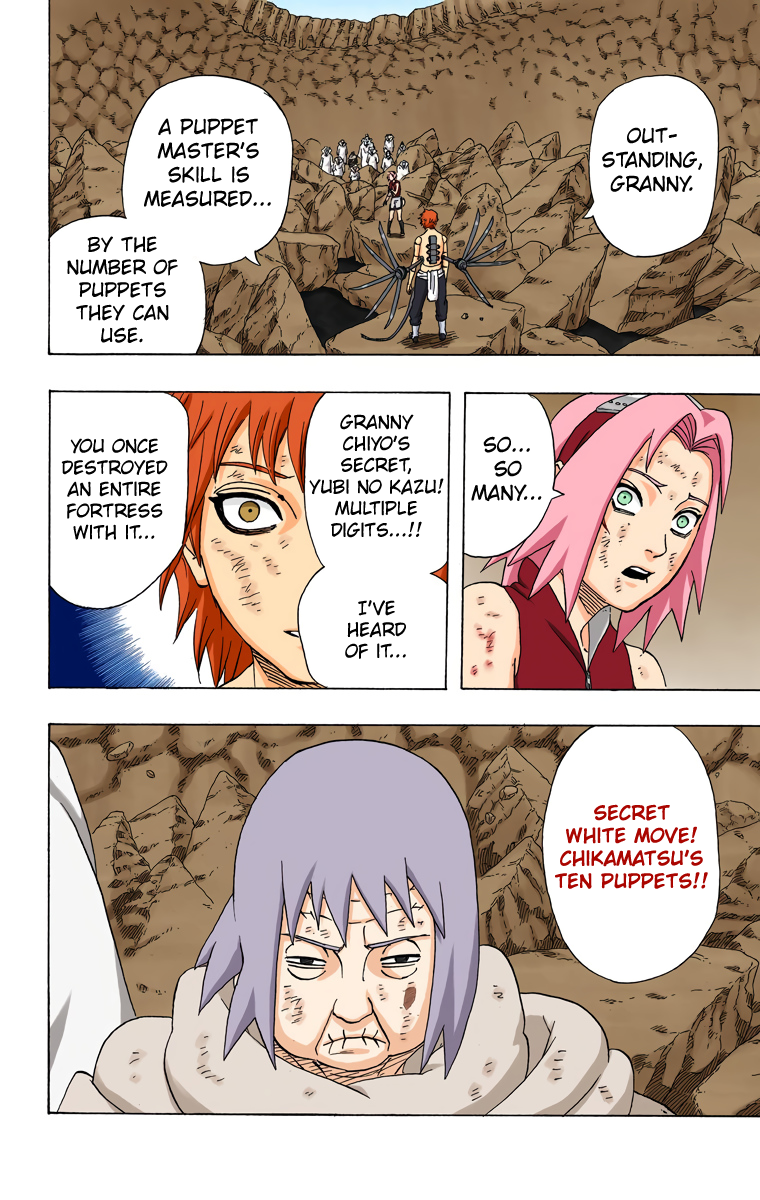  Chapter 272            Granny Chiyo vs Sasori...! Page 14