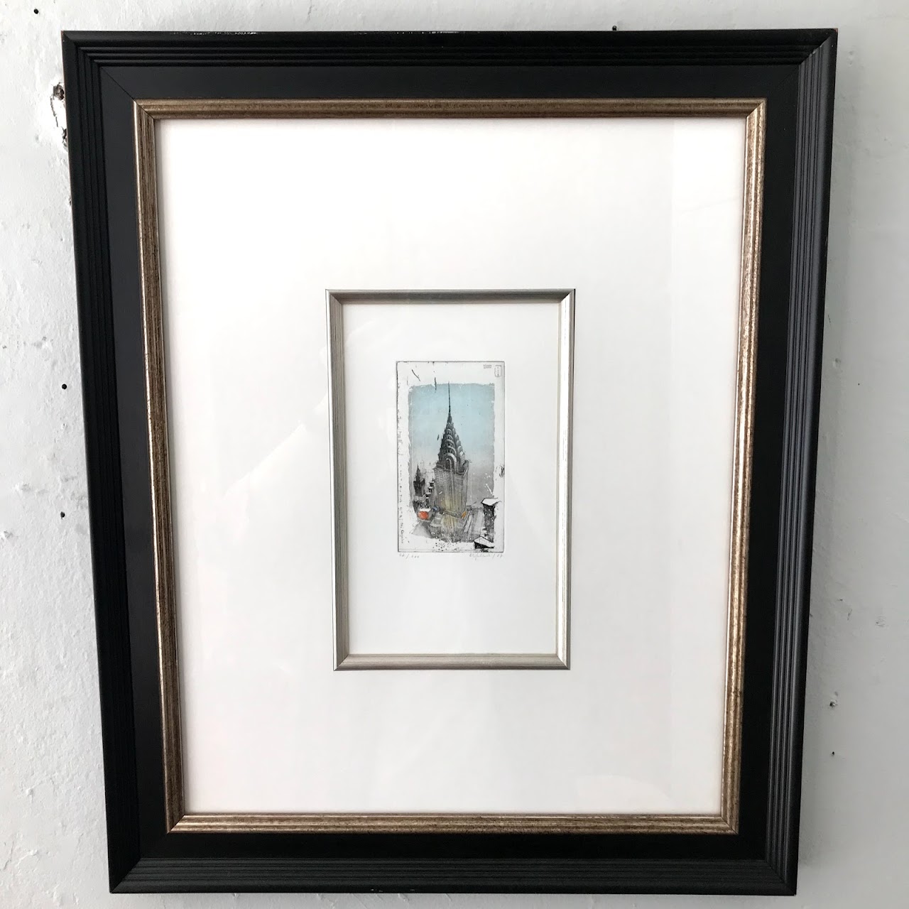 Alexander Befelein Signed 'Chrysler' Etching