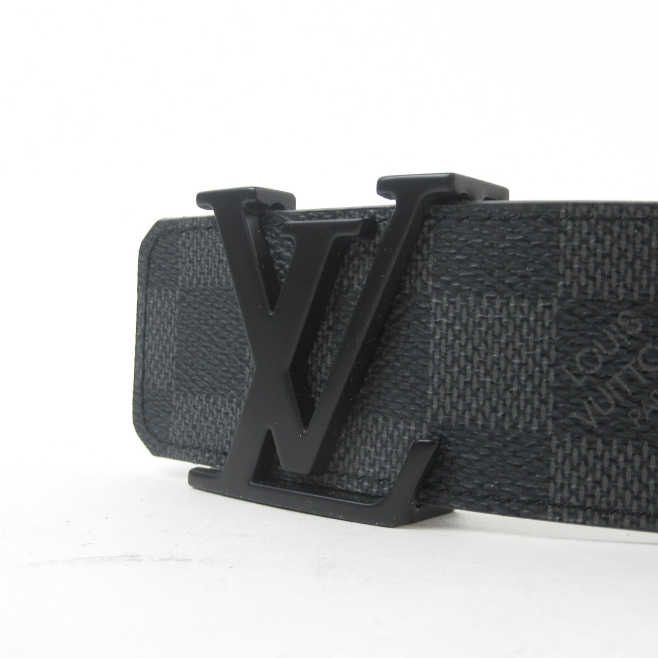 Louis Vuitton Black Belt & Box