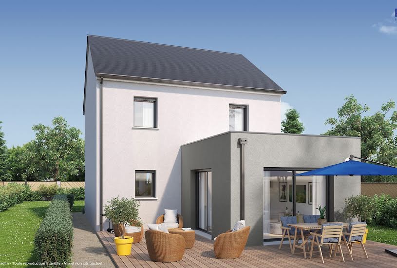  Vente Terrain + Maison - Terrain : 500m² - Maison : 110m² à Pontchâteau (44160) 