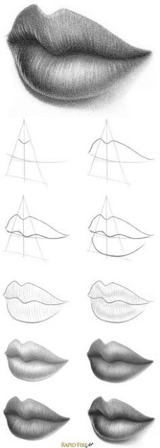Aprende Como Dibujar Labios A Lapiz Guia Completa