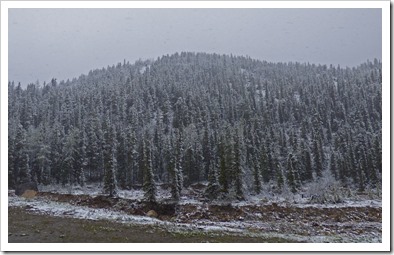 Alaska Highway, near Summit Lake, British Columbia