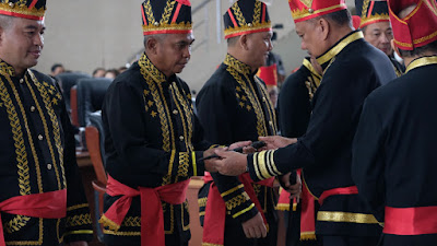 Irjen Pol Setyo Budiyanto Dianugerahi Gelar Adat Si Maendo Tonaas Gumigiroth Wangko Um Banua