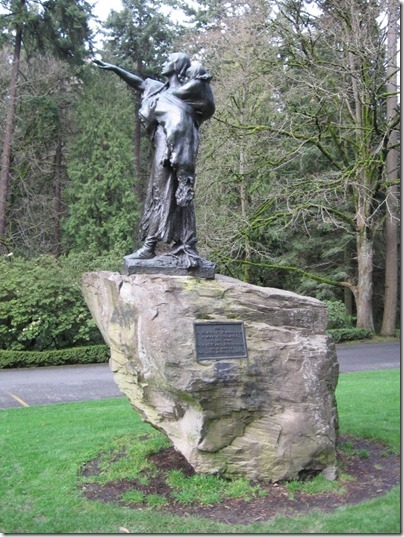 IMG_2321 Sacajawea & Jean-Baptiste by Alice Cooper at Washington Park in Portland, Oregon on February 15, 2010