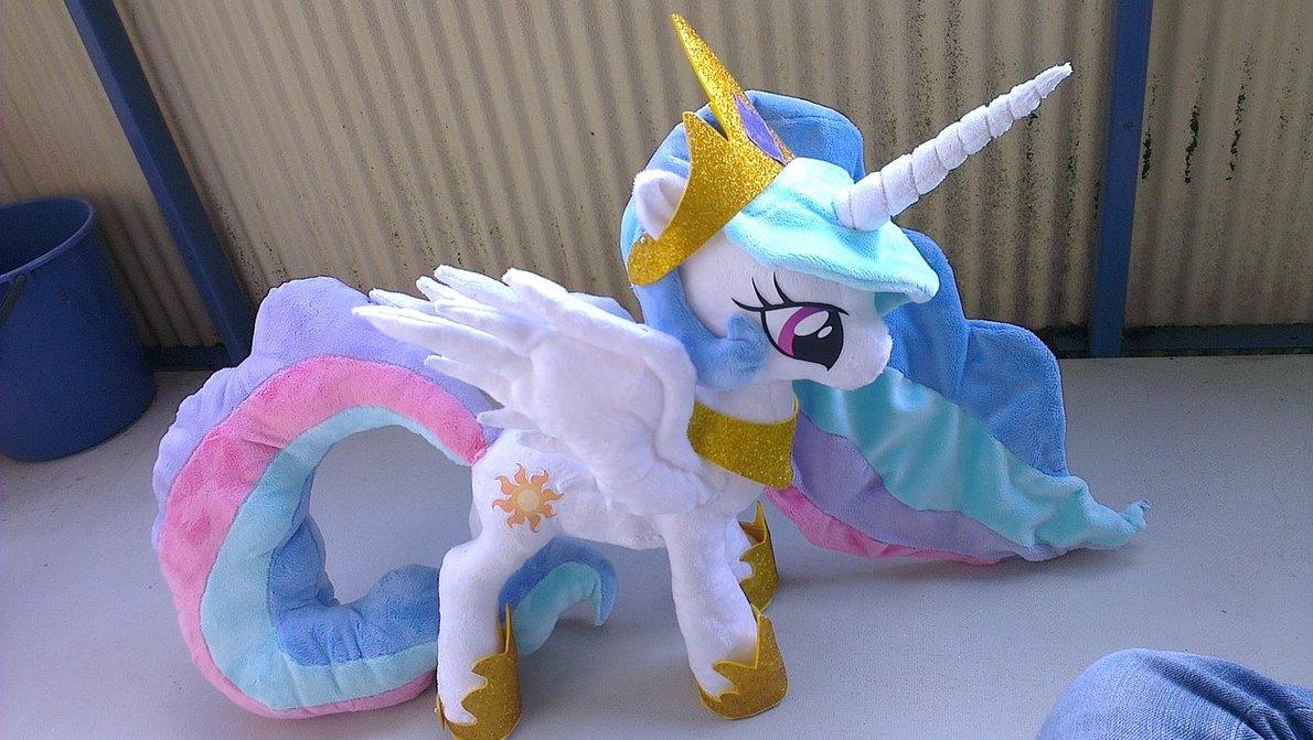 Princess Celestia With Open Wings Lifesize Plush My Little Pony Plush 